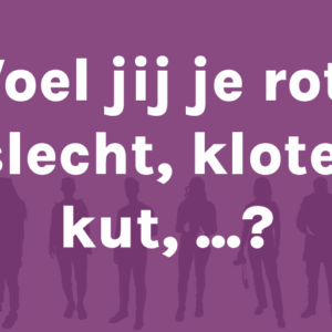 Visitekaartje www.ikvoelmerot.nl
